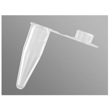 Axygen 0.2mL Thin Wall PCR Tubes with Flat Cap, Clear, Non-sterile, 1000 Pcs/Pack, 10 Packs/Case