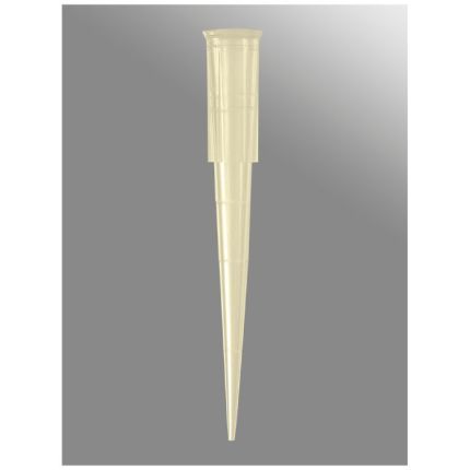 Axygen 200uL Universal Fit Pipet Tips, Bevelled, Graduated, Yellow, Bulk Pack, 1000 Tips/Pack, 20 Packs/Case.